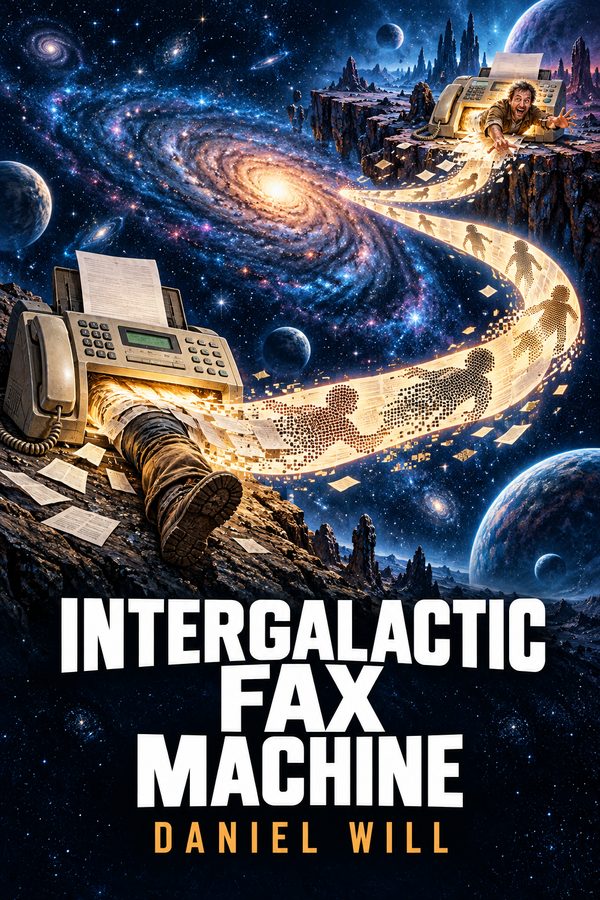 Intergalactic Fax Machine by Daniel Will, book cover